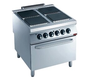 Diamond Elektrisch fornuis 4 platen op elektrische oven