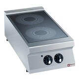 Diamond Elektrisch vitrokeramisch fornuis 2 zones -top-