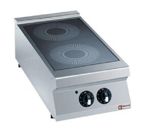 Diamond Elektrisch vitrokeramisch fornuis 2 zones -top-