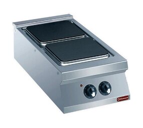 Diamond Elektrisch fornuis met 2 platen -top-