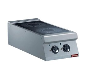 Diamond Elektrische inductie fornuis met 2 kookzones -top-