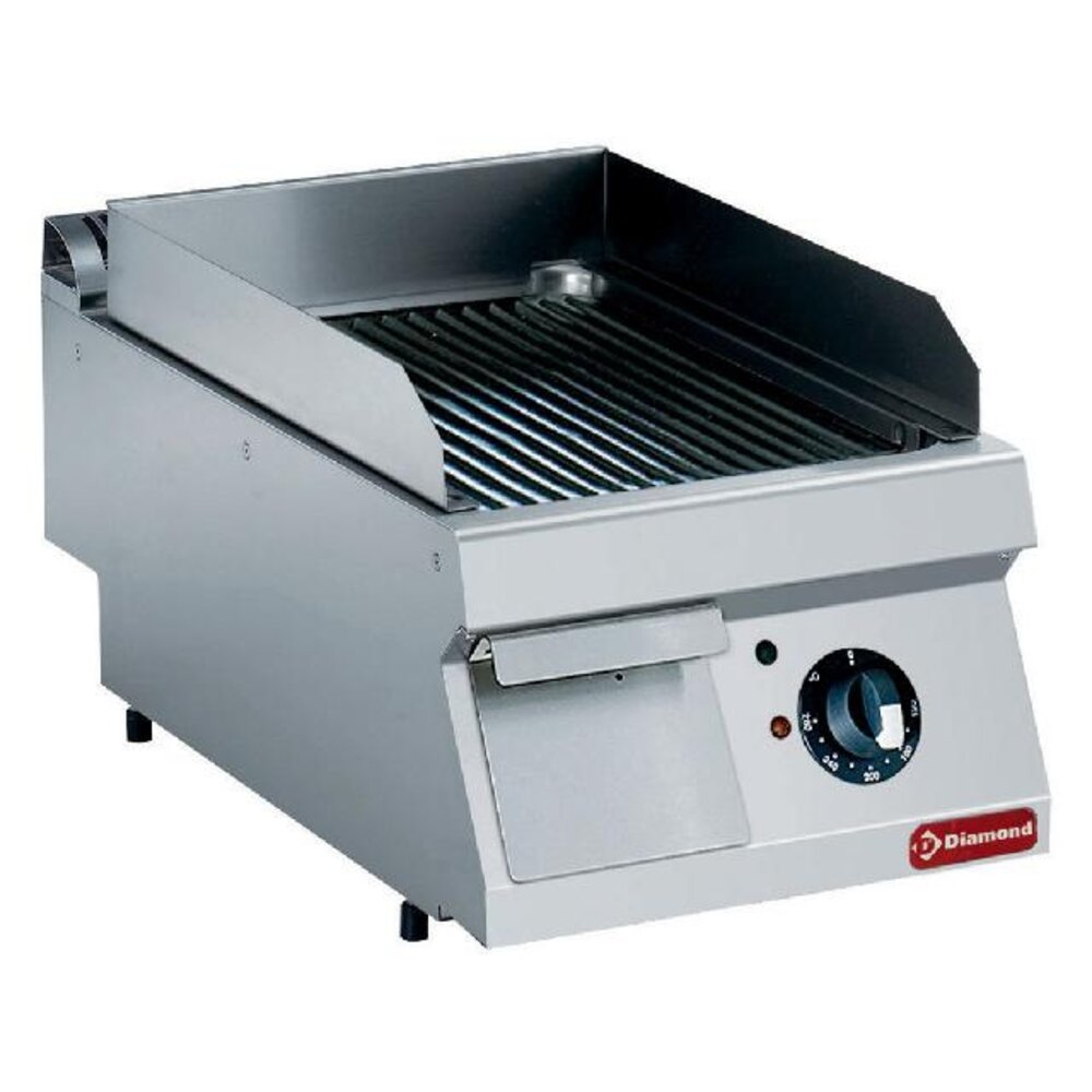 Diamond Elektrische kookplaat, geribt -top- | E17/PR4T-NE Diamond Elektrische kookplaat, geribt -top- | E17/PR4T-NE