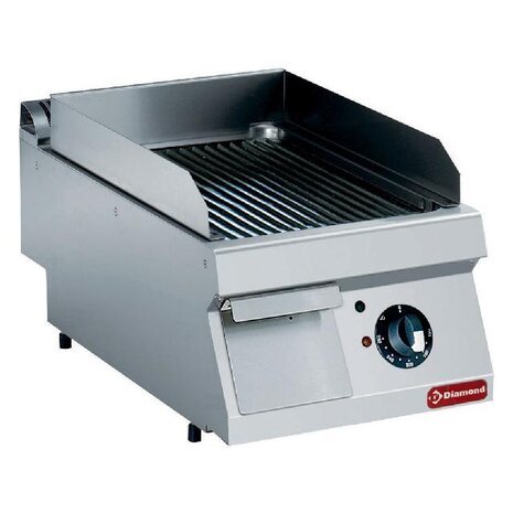 Diamond Elektrische kookplaat, geribt -top- | E17/PR4T-NE Diamond Elektrische kookplaat, geribt -top- | E17/PR4T-NE