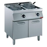 Diamond Elektrische friteuse kuip in  y  2x 15 liter, buitenkant elementen op kast