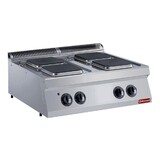 Diamond Elektrisch fornuis met 4 vierkante platen -top-