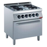 Diamond Elektrisch fornuis 4 platen met elektrische oven