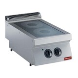 Diamond Elektrische vitrokeramische kookplaat 2 zones -top- Diamond Elektrische vitrokeramische kookplaat 2 zones -top-