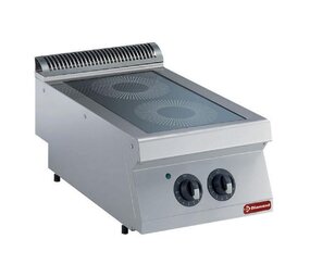 Diamond Elektrische vitrokeramische kookplaat 2 zones -top-