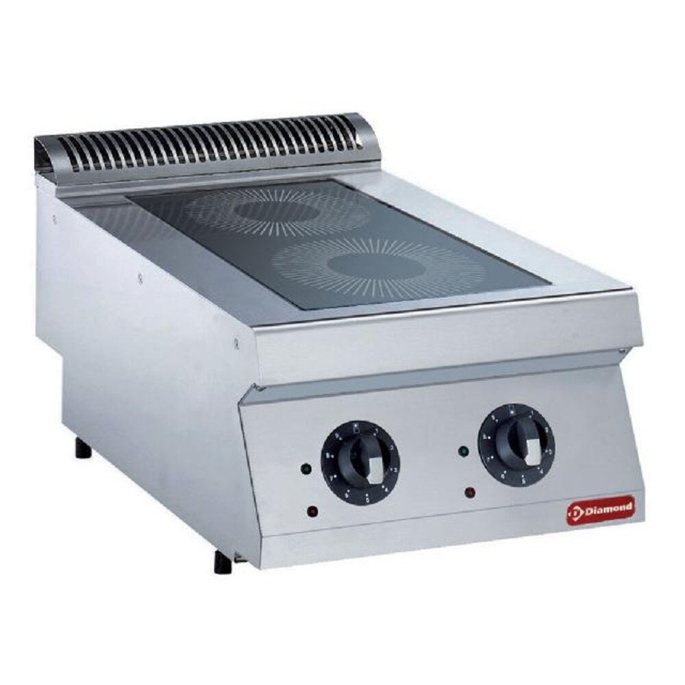 Diamond Elektrisch inductie kookplaat met 2 zones -top- | E17/2ID4T-230/3--N Diamond Elektrisch inductie kookplaat met 2 zones -top- | E17/2ID4T-230/3--N