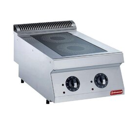 Diamond Elektrisch inductie kookplaat met 2 zones -top- Diamond Elektrisch inductie kookplaat met 2 zones -top-