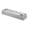 Diamond Gekoelde opzetstruktuur gastronorm 7 gn 1 3 h 150 mm | MIDI-R6 Diamond Gekoelde opzetstruktuur gastronorm 7 gn 1 3 h 150 mm | MIDI-R6