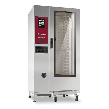 Diamond Elektrische oven   touch  met boiler, stoom en convectie 20xgn1 1+ cleaning | SBET/XC-20-230V/3-