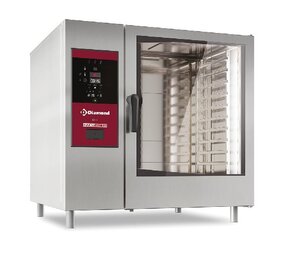 Diamond Electrische oven boiler stoom en convectie 10x gn2 1 + cleaning