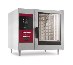 Diamond Electrische oven boiler stoom en convectie 6x gn1 1+ cleaning