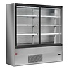 Diamond Gekoeld wandmeubel, geventileerd met glazen schuifdeuren - grijs | PD10/A7-R2 Diamond Gekoeld wandmeubel, geventileerd met glazen schuifdeuren - grijs | PD10/A7-R2