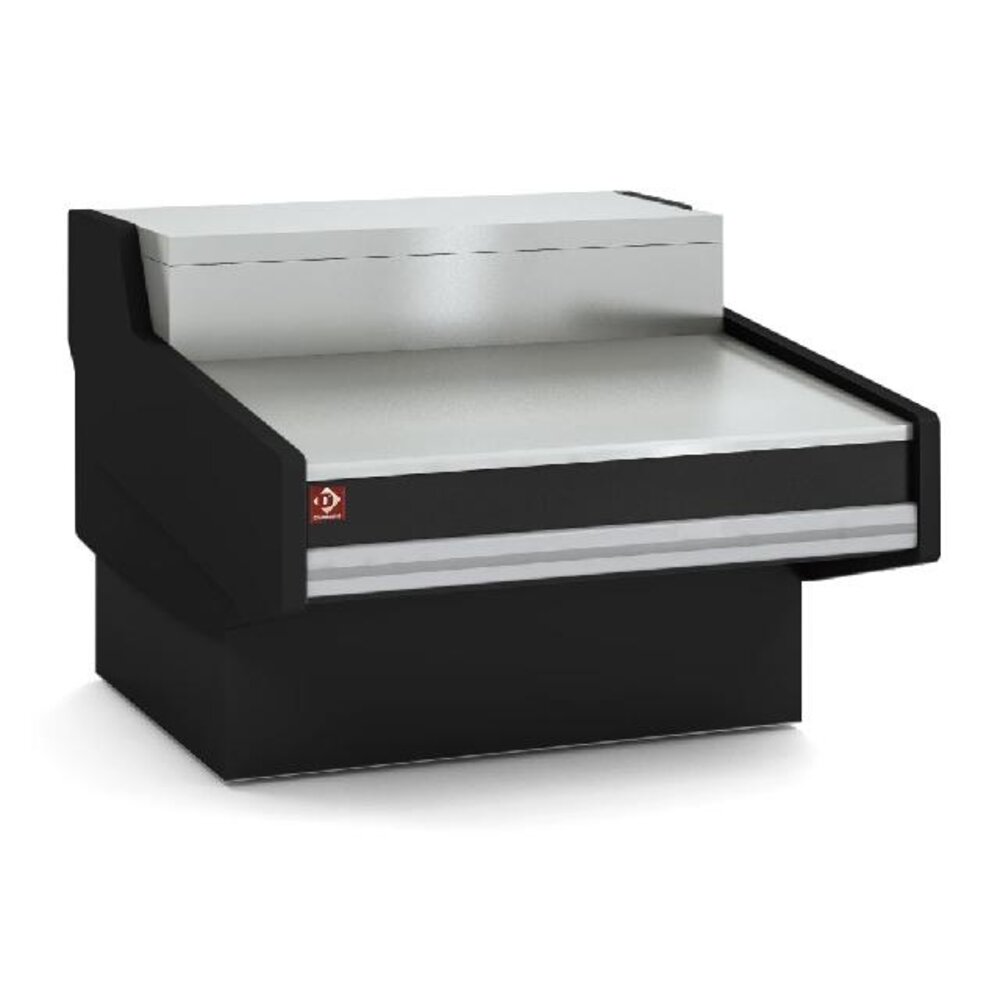 Diamond Geventileerde toonbank, met opbergruimte - zwart | ORL/MC-12-B5 Diamond Geventileerde toonbank, met opbergruimte - zwart | ORL/MC-12-B5