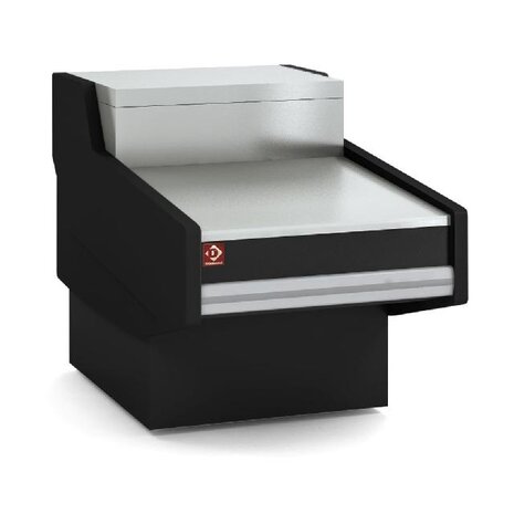 Diamond Geventileerde toonbank, met opbergruimte - zwart | ORL/MC-08-B5 Diamond Geventileerde toonbank, met opbergruimte - zwart | ORL/MC-08-B5