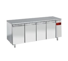 Diamond Koeltafel, geventileerd, 4 deuren gn 1 1, (zonder groep) Diamond Koeltafel, geventileerd, 4 deuren gn 1 1, (zonder groep)