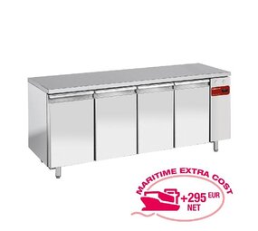 Diamond Koeltafel, geventileerd, 4 deuren en 600x400, (zonder groep)