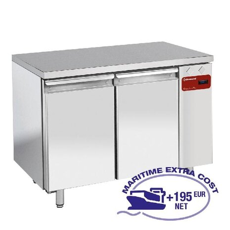 Diamond Koeltafel, geventileerd, 2 deuren en 600x400, (zonder groep) | TPS2N/H Diamond Koeltafel, geventileerd, 2 deuren en 600x400, (zonder groep) | TPS2N/H
