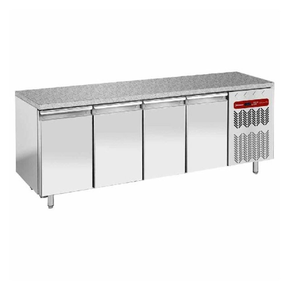 Diamond Diepvriestafel, geventileerd, 4 deuren en 600x400 - top in graniet | TP4B/HG-R2 Diamond Diepvriestafel, geventileerd, 4 deuren en 600x400 - top in graniet | TP4B/HG-R2