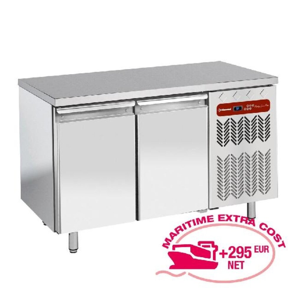 Diamond Koeltafel, geventileerd, 2 deuren en 600x400 | TP2N/H-R2 Diamond Koeltafel, geventileerd, 2 deuren en 600x400 | TP2N/H-R2