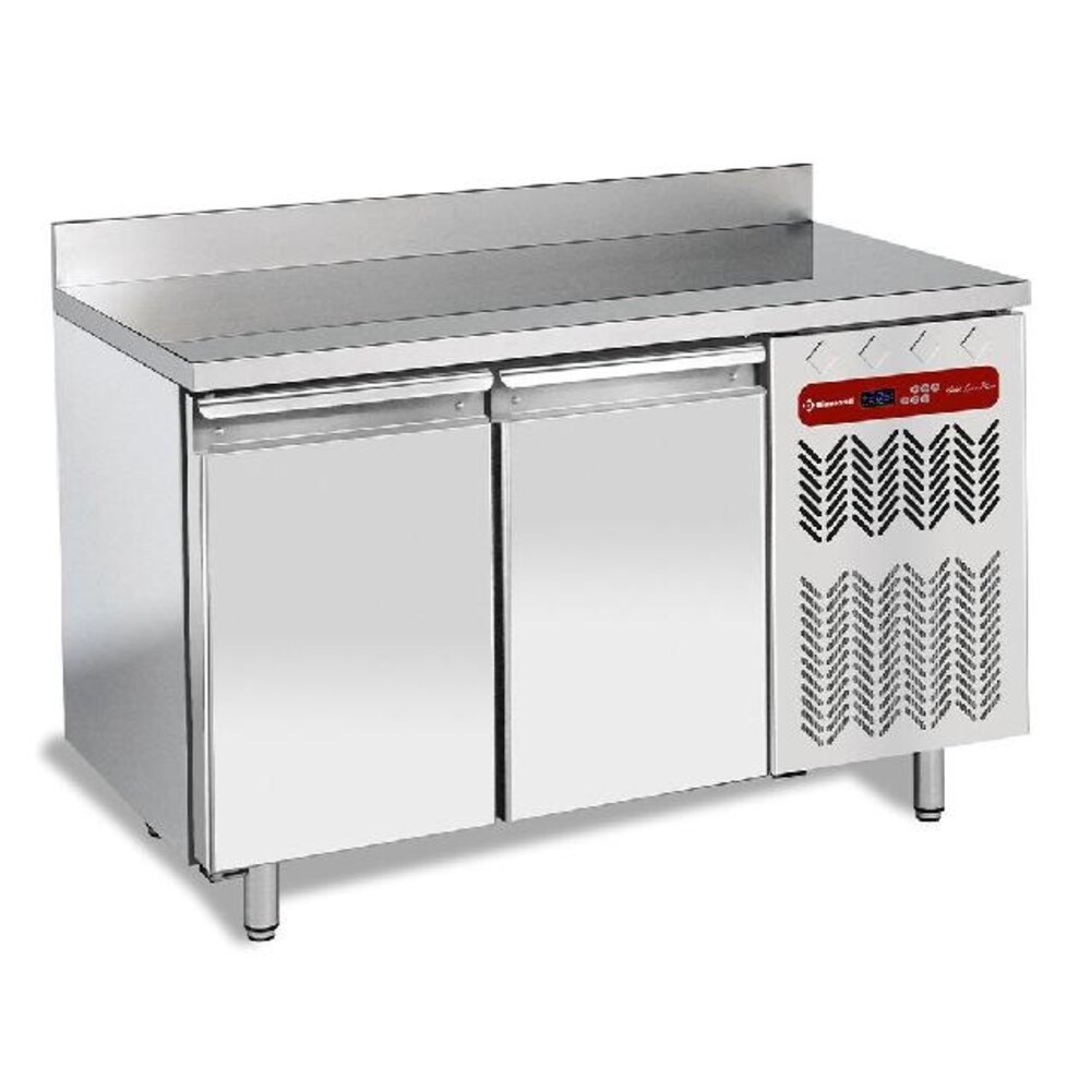 Diamond Geventileerde koeltafel  muraal ,  2 deuren gn 1 1, met spoelbak | TG2N/HA-R2EV