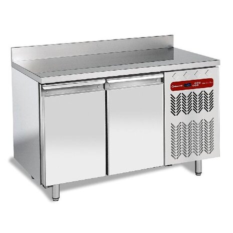 Diamond Geventileerde koeltafel  muraal ,  2 deuren gn 1 1, met spoelbak | TG2N/HA-R2EV