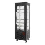 Diamond Gekoelde vitrine, 5 roosters, geventileerd, 360 lt, zwart Diamond Gekoelde vitrine, 5 roosters, geventileerd, 360 lt, zwart