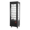 Diamond Gekoelde vitrine, 5 roosters, geventileerd, 360 lt, zwart | SNE/GB-B7-R2 Diamond Gekoelde vitrine, 5 roosters, geventileerd, 360 lt, zwart | SNE/GB-B7-R2