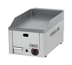 Diamond Vlakke braadplaat op gas 4 kw