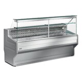 Diamond Gekoelde vitrinetoonbank met rechte ruit 90°, met reserve Diamond Gekoelde vitrinetoonbank met rechte ruit 90°, met reserve