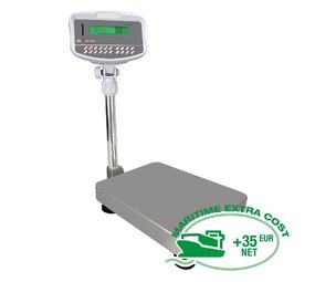 Diamond Roestvrij stalen elektronische weegschaal met kolom, 32kg x 1g Diamond Roestvrij stalen elektronische weegschaal met kolom, 32kg x 1g