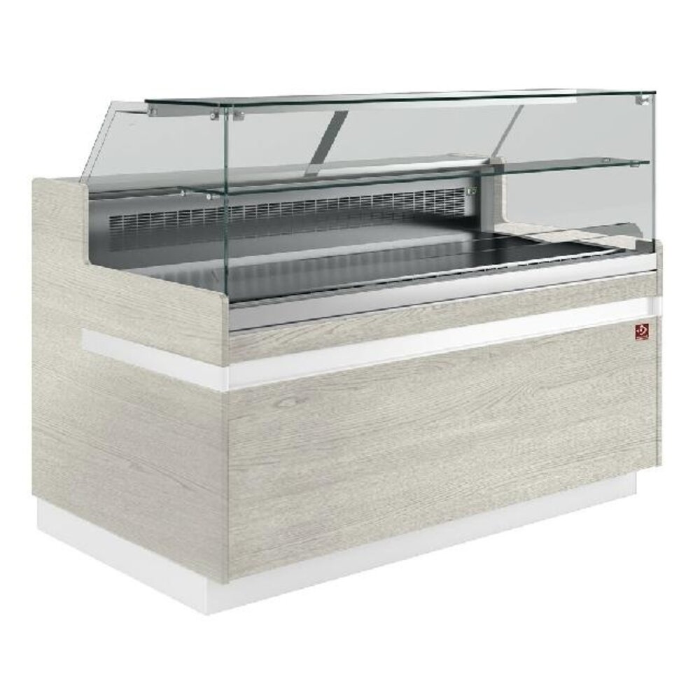 Diamond Gekoelde uitstaltoonbank en & gn, lage ruit , geventileerd, zonder reserve | VB21XF1/R2