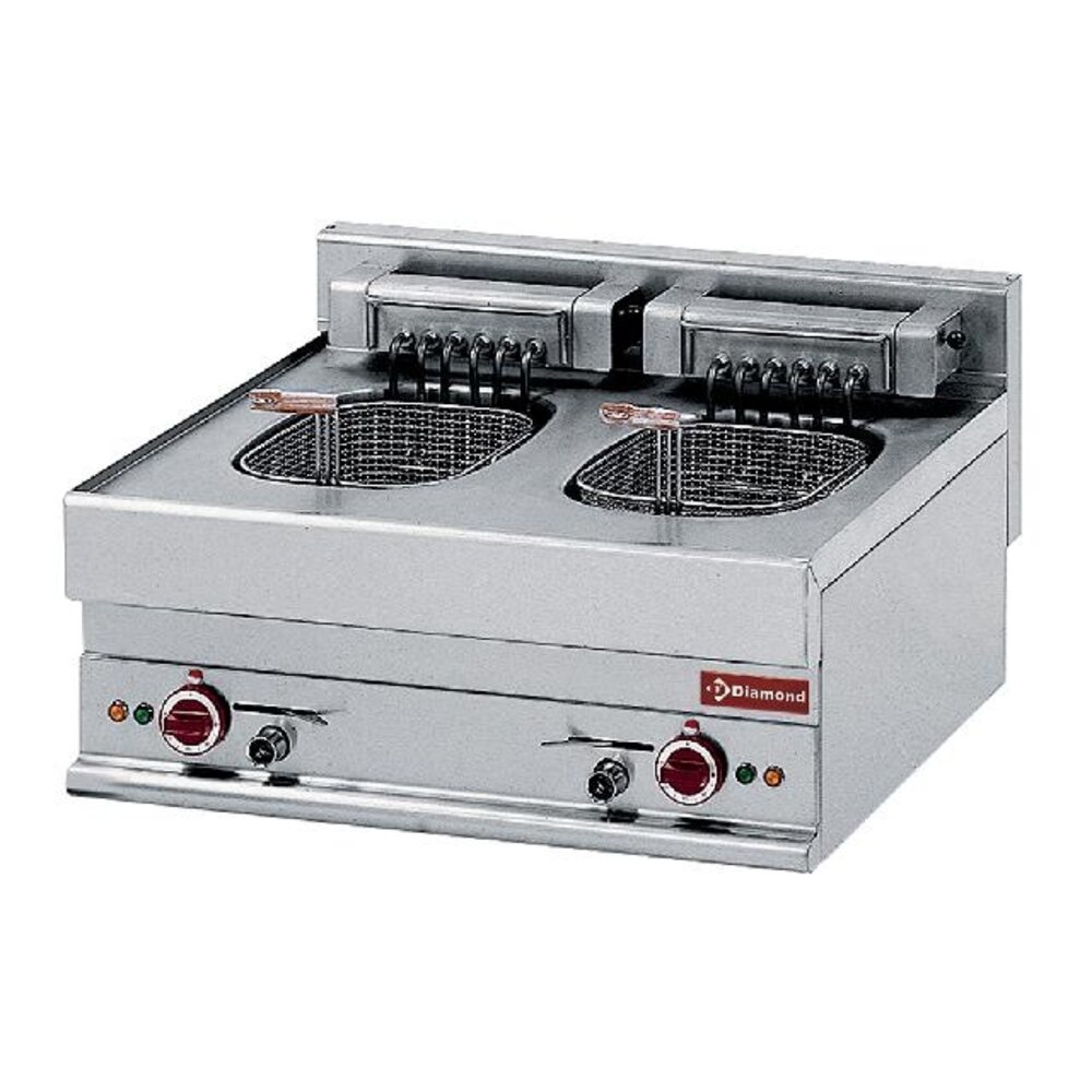 Diamond Elektrische friteuse , s-powerful, 2 x 10 liter -top- | E65/F20-7T-9_9KW- Diamond Elektrische friteuse , s-powerful, 2 x 10 liter -top- | E65/F20-7T-9_9KW-