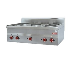 Diamond Elektrisch fornuis 5 kookplaten -top-
