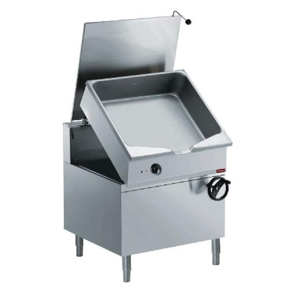 Diamond Automatische elektrische kantelbare braadpan,  duomat  kuip 100 liter op meubel | E22/BA12C-230/3--N Diamond Automatische elektrische kantelbare braadpan,  duomat  kuip 100 liter op meubel | E22/BA12C-230/3--N
