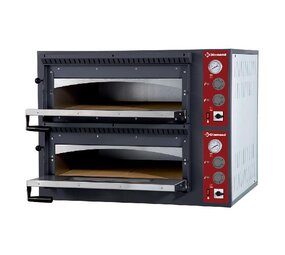 Diamond Elektrische oven 2x 4 pizza s, 2 kamers Diamond Elektrische oven 2x 4 pizza s, 2 kamers