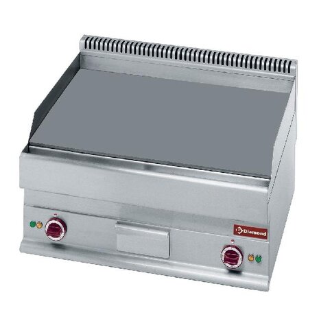 Diamond Elektrische braadplaat met vlakke plaat -top- alpha 650 | E65/PL7T-230V/3- Diamond Elektrische braadplaat met vlakke plaat -top- alpha 650 | E65/PL7T-230V/3-