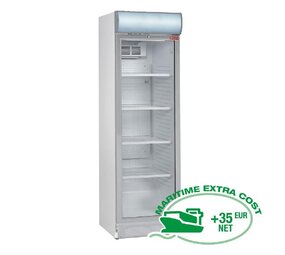 Diamond Geventileerde positieve t° vitrine 380 lit., met lichtbak Diamond Geventileerde positieve t° vitrine 380 lit., met lichtbak