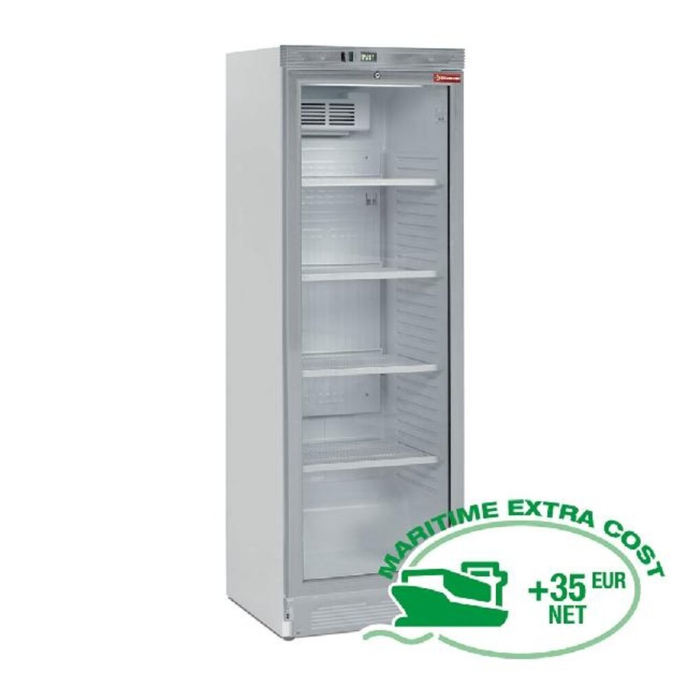 Diamond Geventileerde positieve t° vitrine 380 liter | DRINK-38SS/R6