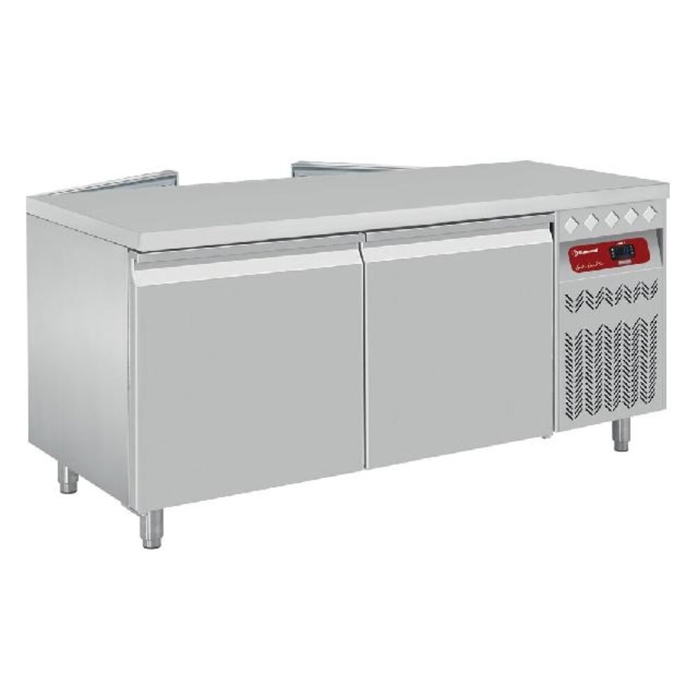 Diamond Koeltafel pass through, geventileerd, 2x2 deuren gn 2 1, 365 l. | DT181/22-P9 Diamond Koeltafel pass through, geventileerd, 2x2 deuren gn 2 1, 365 l. | DT181/22-P9