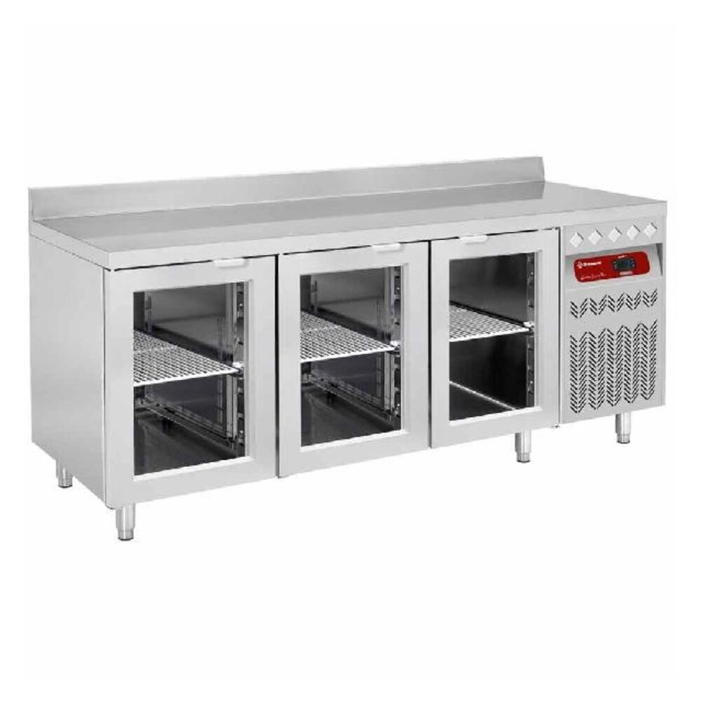 Diamond Wand- koeltafel geventileerd, 3 glazen deuren gn 1 1, 405 liter | DT178/P9A-VD Diamond Wand- koeltafel geventileerd, 3 glazen deuren gn 1 1, 405 liter | DT178/P9A-VD
