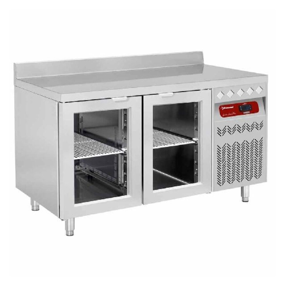 Diamond Wand- koeltafel geventileerd, 2 glazen deuren gn 1 1, 260 liter | DT131/P9A-VD Diamond Wand- koeltafel geventileerd, 2 glazen deuren gn 1 1, 260 liter | DT131/P9A-VD