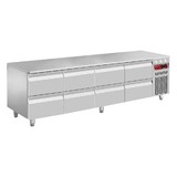 Diamond Gekoeld onderste, 8x 1 2 laden gn1 1-h 100 mm Diamond Gekoeld onderste, 8x 1 2 laden gn1 1-h 100 mm