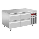 Diamond Gekoeld onderstel, 4x1 2 laden gn 1 1-h 100 mm Diamond Gekoeld onderstel, 4x1 2 laden gn 1 1-h 100 mm