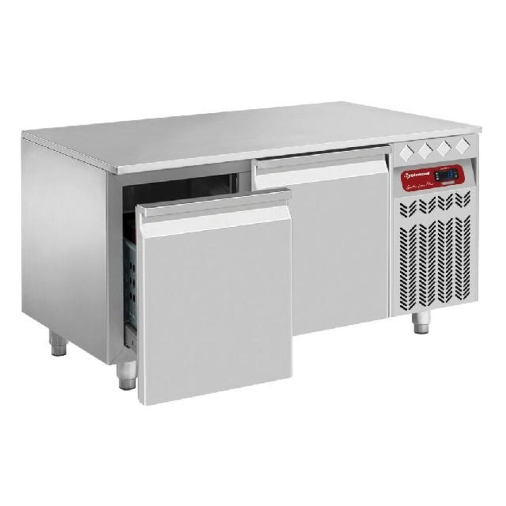 Diamond Gekoeld onderstel, 2 laden gn 1 2+1 3-h200 mm | N65/R212G-P9 Diamond Gekoeld onderstel, 2 laden gn 1 2+1 3-h200 mm | N65/R212G-P9