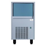 Diamond Volle ijsblokjesmachine (22 gr) 41kg 24h met reserve 15 kg roestvrij staal