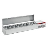 Diamond Gekoelde structuur gn 8x 1 4, met deksel Diamond Gekoelde structuur gn 8x 1 4, met deksel