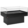 Diamond Panoramische gekoelde self-service toonbank - zwart | BN150/V-B5/P9 Diamond Panoramische gekoelde self-service toonbank - zwart | BN150/V-B5/P9